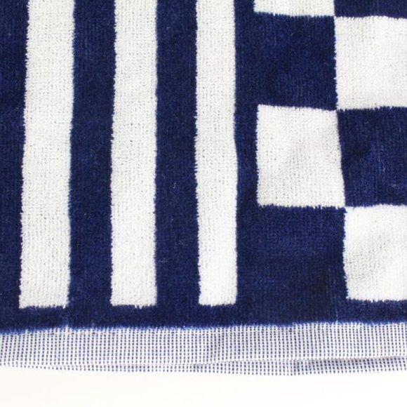 Louis Vuitton Navy Stripe LV Graphical Beach Towel 82LZ525S - Picture 5 of 12